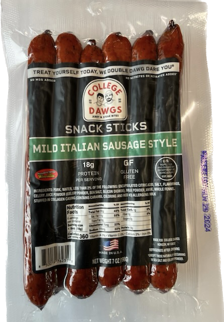 MILD ITALIAN SAUSAGE STYLE